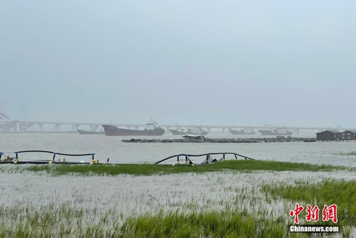 臺風“煙花”登陸浙江舟山 登陸時中心附近最大風力13級