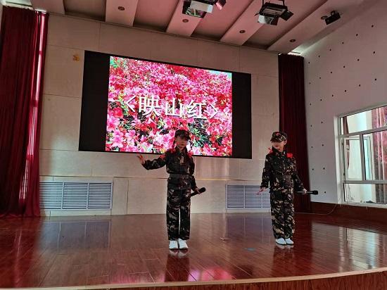 伊金霍洛旗烏蘭木倫鎮(zhèn)上灣小學(xué)開展校園“小主持人”大賽