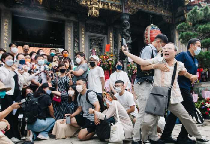 陳時中遭臺北民眾抗議