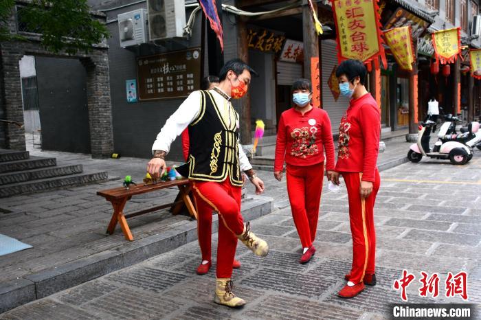 海峽兩岸非物質(zhì)文化遺產(chǎn)展演大會10月26日在山東省濰坊市舉辦。　活動主辦方供圖