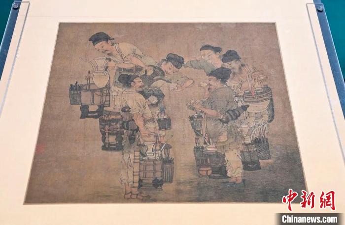 南宋名畫《斗漿圖》 杭州西湖博物館總館 供圖