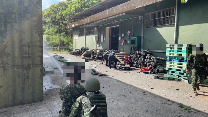 臺軍六軍團基隆彈藥庫意外爆炸